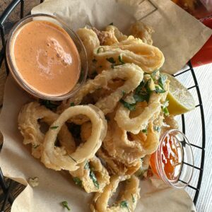 CALAMARI FRITTERS
