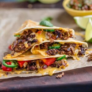 BEEF QUESADILLA